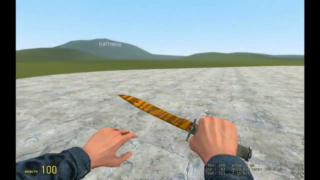 Garry's Mod: обзор мода из cs go (knife) смотреть онлайн