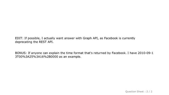 iOS : How to move to the next page in Facebook JSON response using iOS SDK? смотреть онлайн