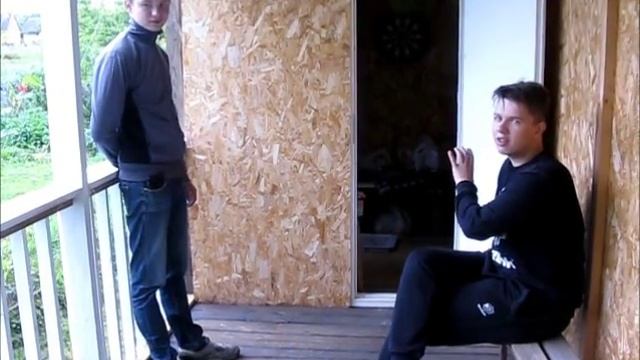 1 августа 2015 на даче Сева и Игорь , я делаю лестницу смотреть онлайн