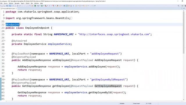 Session-10 : SpringBoot SOAP CRUD Operations смотреть онлайн
