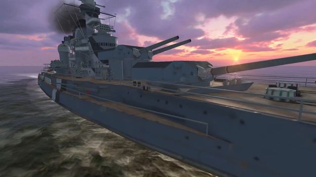 World of Warships Blitz: Немецкие линкоры смотреть онлайн