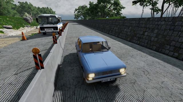 🚗 BeamNG -- на очень большой скорости гоняю на Москвиче вокруг Туманной горы, летают воздушные шары смотреть онлайн