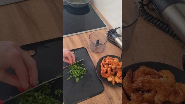 Креветки темпура? #еда #рецепты#креветки смотреть онлайн