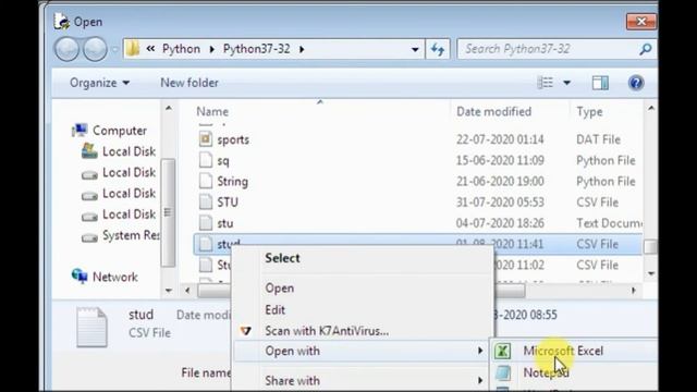 Files-15 CSV | How to Write CSV Files| Copying One CSV File into other CSV File| Appending CSV File смотреть онлайн