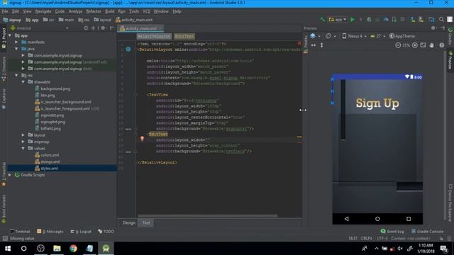 How to make custom UI of Android by using Photoshop смотреть онлайн