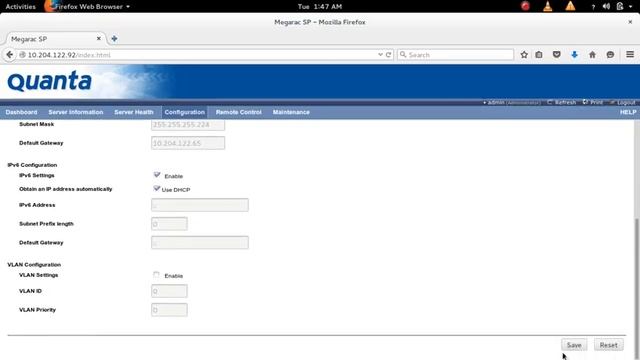 Quanta Server How to Change ILO IP address without rebooting server смотреть онлайн