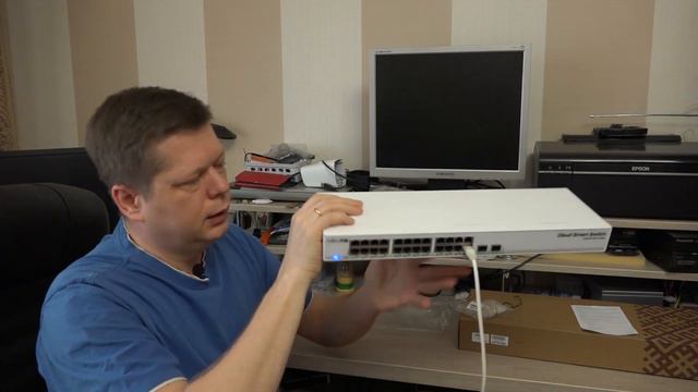 Управляемые коммутаторы для дома и офиса: MikroTik CSS326-24G-2S+RM