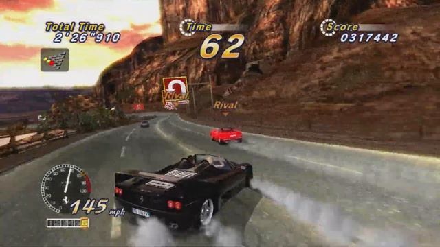 OutRun Online Arcade playthrough (Xbox 360) (1CC) смотреть онлайн