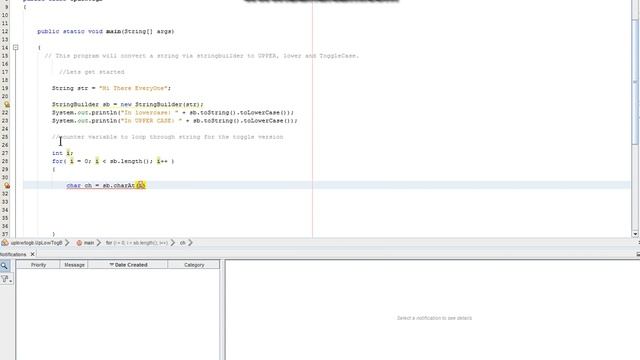 String builder Java Program смотреть онлайн