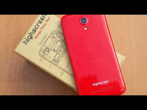 замена дисплейного модуля HIGHSCREEN OMEGA PRIME S смотреть онлайн