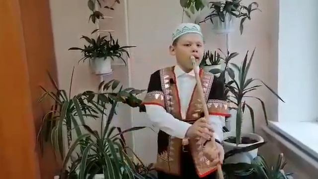 Ш. Бабич "Халкым өсөн"(стихотворение), "Өршәк буйы"(Башкирская Народная Мелодия на курае). смотреть онлайн