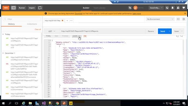 SQL Server Reporting Services 2017 - REST APIs | New Features | SSRS 2017 смотреть онлайн