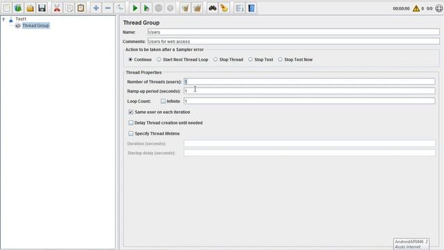 Apache Jmeter Performance Testing -05- Thread Group Users смотреть онлайн