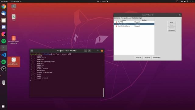 Creating A Webshop | 2. Setup With XAMPP