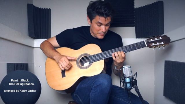 Paint It Black on Spanish Nylon Guitar смотреть онлайн