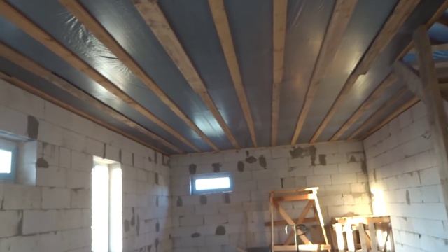 Черновой потолок на деревянные перекрытия смотреть онлайн