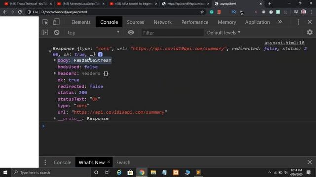 India Coronavirus App Tracker using Fetch API with Async-Await in JavaSript in Hindi смотреть онлайн