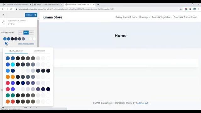 How to Make a Grocery store website / Kirana store website using WordPress 2022 FREE theme India смотреть онлайн
