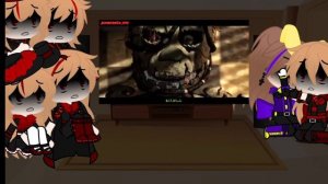 William,s V.Family React To Springtrap Finale Part 3 Of William V.Family And Real Family Reaction