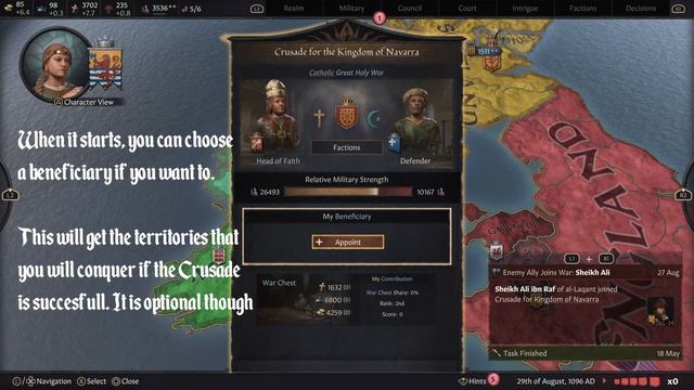 CRUSADER KINGS 3 | FOR THE FAITH! [Take part in a succesfull Great Holy War] смотреть онлайн