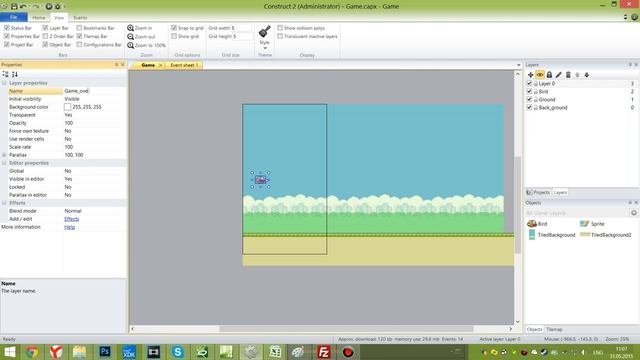 Quickly create Flappy Bird on Construct 2 смотреть онлайн