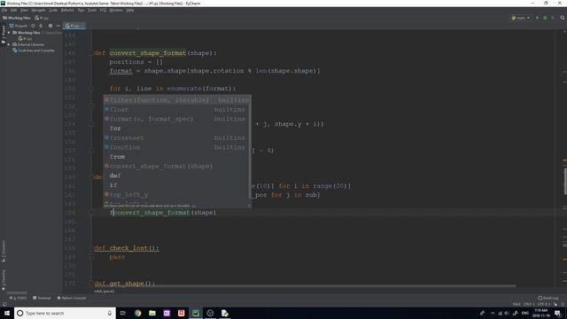 Pygame Tutorial - Tetris (Part 2) смотреть онлайн