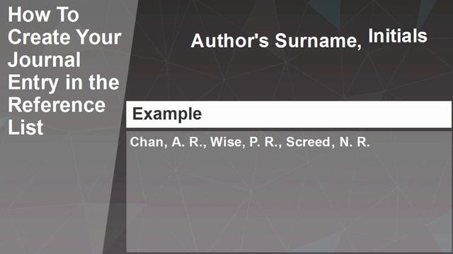 How to reference a journal article in APA смотреть онлайн
