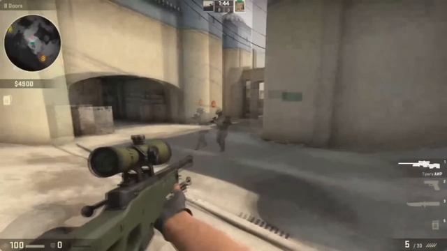 CS:GO 360 No Scope Montage смотреть онлайн
