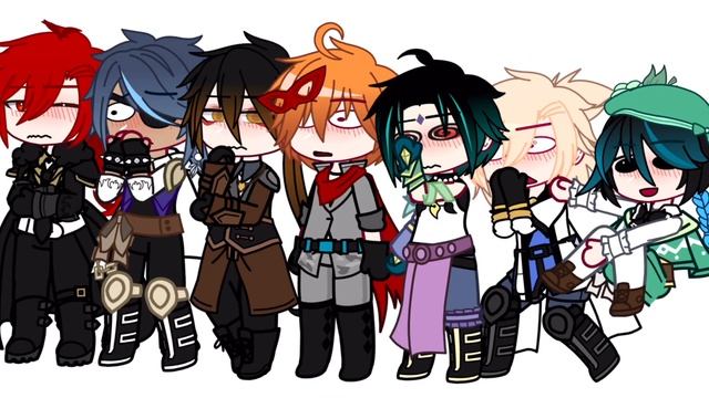 [some] Genshin impact boys meet abyss prince aether || Aether harem! || traveler lumine AU || смотреть онлайн