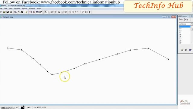 Epanet Lecture 7 Provide Pump Curve & AutoCAD to Epanet using EpaCAD смотреть онлайн
