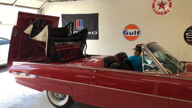 1962 Ford Thunderbird Roadster for sale Top going up￼￼ смотреть онлайн