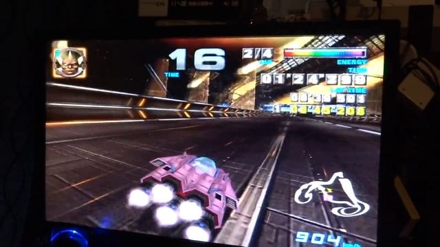 F-Zero AX: Sega Triforce Arcade Game Play смотреть онлайн