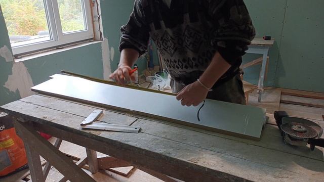 установка подоконника и отлива на окно смотреть онлайн