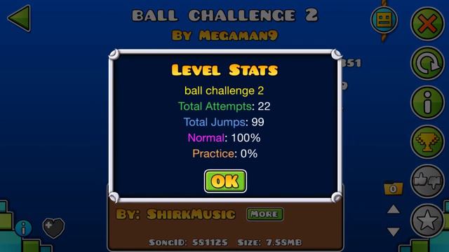 {ball challenge} | Geometry dash смотреть онлайн