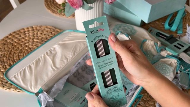 Идеальная резинка на разных спицах ? Обзор набора мечты от KnitPro Mindful замена всем спицам!!!