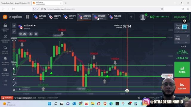 ✅ SCRIPT IQ OPTION GRÁTIS - SUPORTE E RESISTÊNCIA COM MÉDIAS MÓVEIS - TRADER BOTS CLUB смотреть онлайн