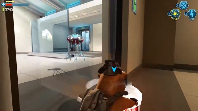 Прохождение игры Миссия Дарвина (G-Force) №5 На пути к компьютеру смотреть онлайн