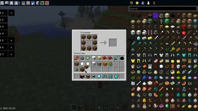 рецепты Minecraft броня,оружие,сундук,верстак,палки,печка. смотреть онлайн