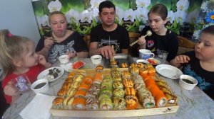 роллы на 3600₽ мукбанг