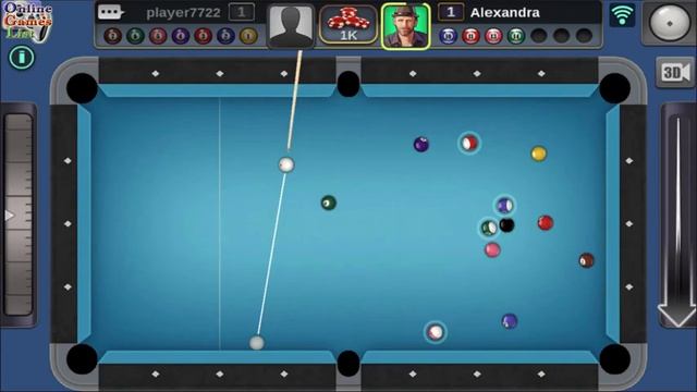 3D Pool Ball Android first look gameplay, tutorial and overview. смотреть онлайн
