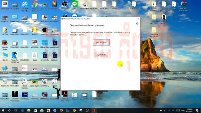 How to setup Microsoft Office 2016 Speak khmer смотреть онлайн