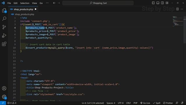 Build an Unstoppable Shopping Cart with PHP and MySQL- Cart Section || Insert Data in Cart Table #3 смотреть онлайн