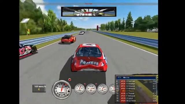 Nascar 2002 Racing Season (PC) - Watkins-Glen fast race (no mic!) смотреть онлайн