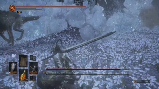 Champion's Gravetender / Gravetender Greatwolf - DARK SOULS III Ashes of Ariandel DLC смотреть онлайн
