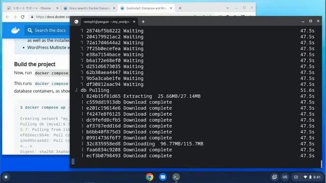 Run WordPress on Docker on Chromebook Linux смотреть онлайн