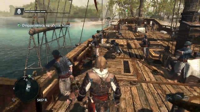 Assassin Black Flag 4 Seria 4 наконец то появился карабль