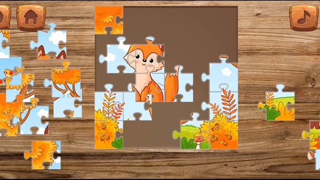 Smart Kids: Enjoy lovely animal jigsaw game to improve kids's fast thinking and smarter смотреть онлайн