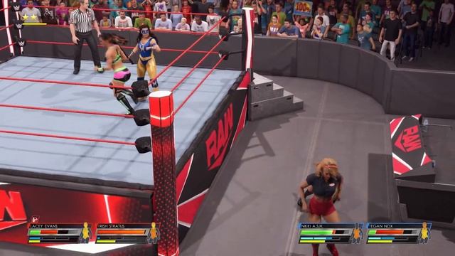 Trish Stratus & Lacey Evans vs Nikki Cross & Tegan Nox [Fun match] part 6 #wwe смотреть онлайн