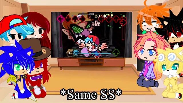 FNF and Sonic The Hedgehog react to Mario's Madness Part 2/2 смотреть онлайн