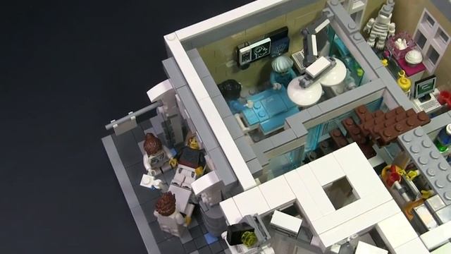 "Angel of Life" LEGO Hospital Medical Centre MOC смотреть онлайн